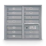 View 13 Door Standard 4C Mailbox
